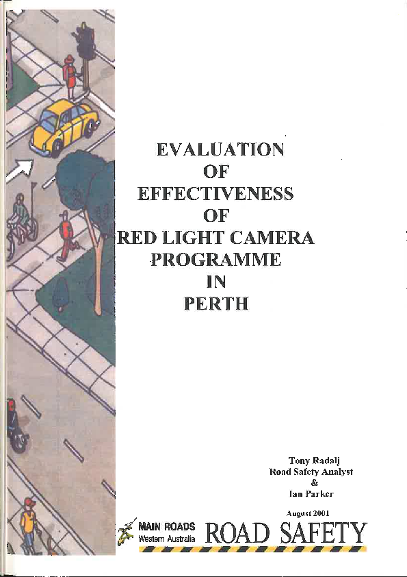 (PDF) Evaluation of Effectiveness of Red Light Camera Programme in Perth