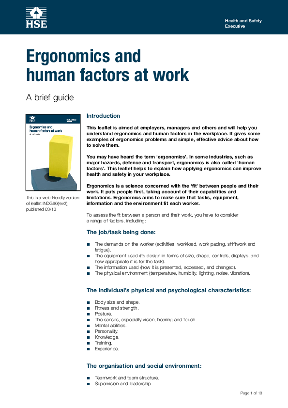 Importance of ergonomics in daily life image