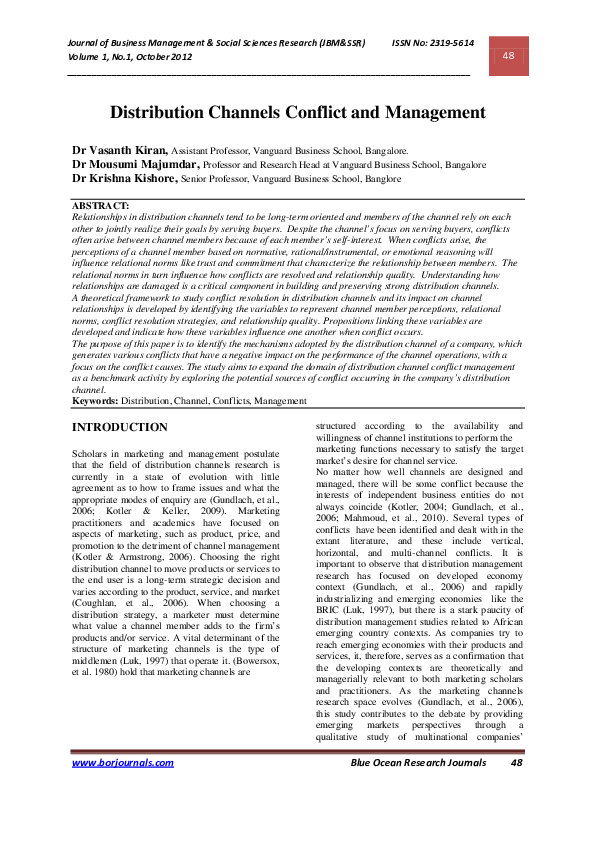 Distribution channels essay picture