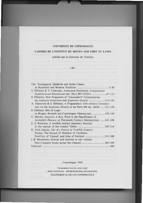 Orosius and Justinus in one volume. PostConquest books across the Channel