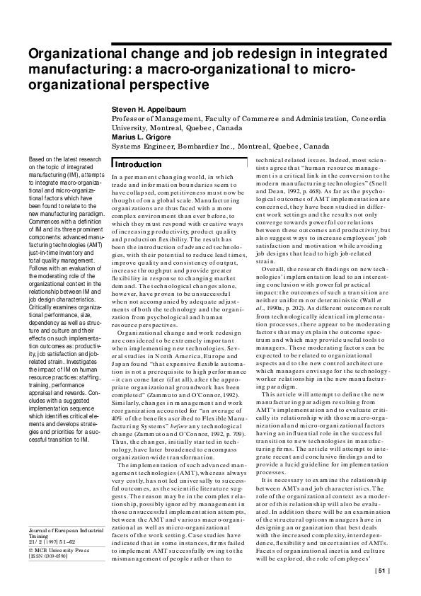 Getting organizational redesign right picture