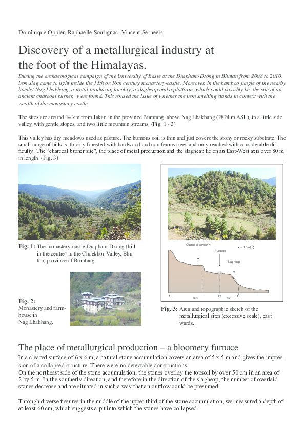 (PDF) Discovery of a metallurgical industry at the foot of the Himalayas.