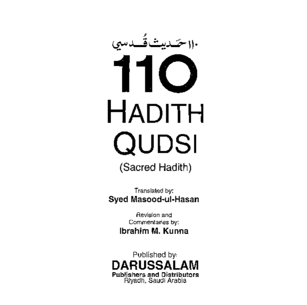(PDF) HADITH QUDSI (Sacred Hadith) Syed Masood-ul-Hasan Revision and ...