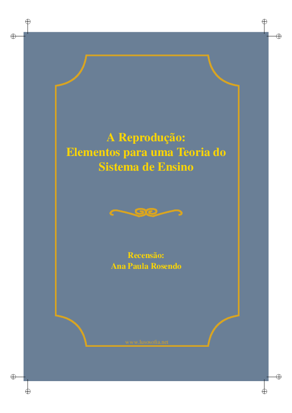 (PDF) BOURDIEU - A reproducao elementos para uma teoria do sistema ensino