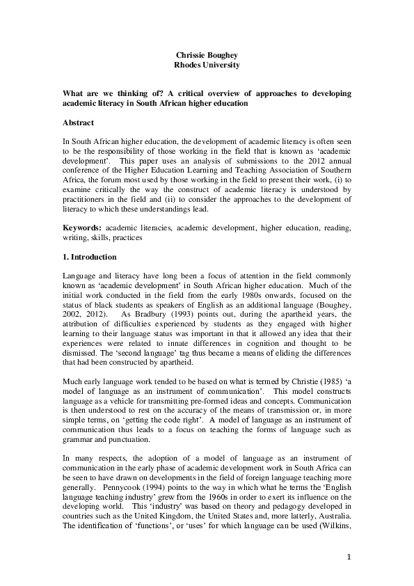 Chrissie critical essays 02 image