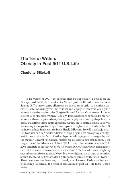 The Obesity Myth by Paul Campos