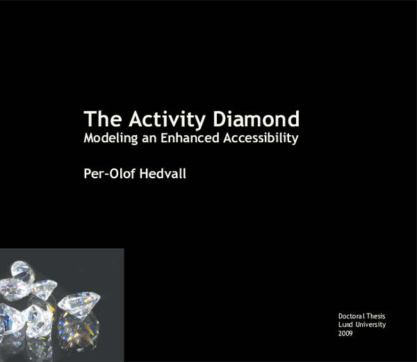 (PDF) The Activity Diamond-Modeling an Enhanced Accessibility