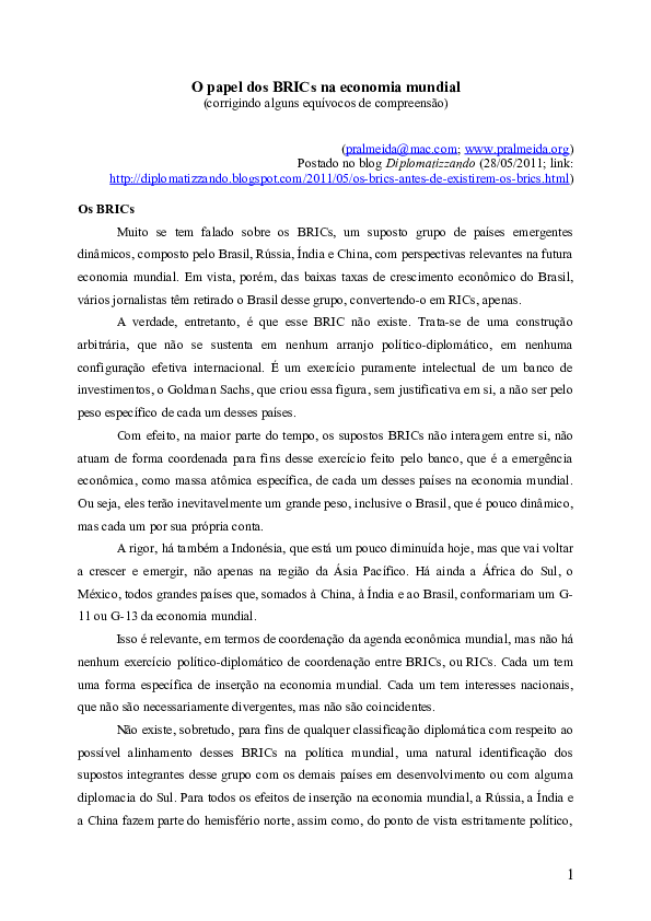 brics research papers