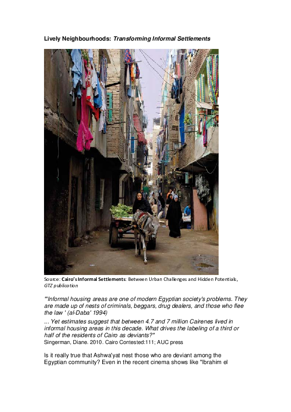 (PDF) Lively Neighbourhoods_ Transforming Informal Settlements Ameer