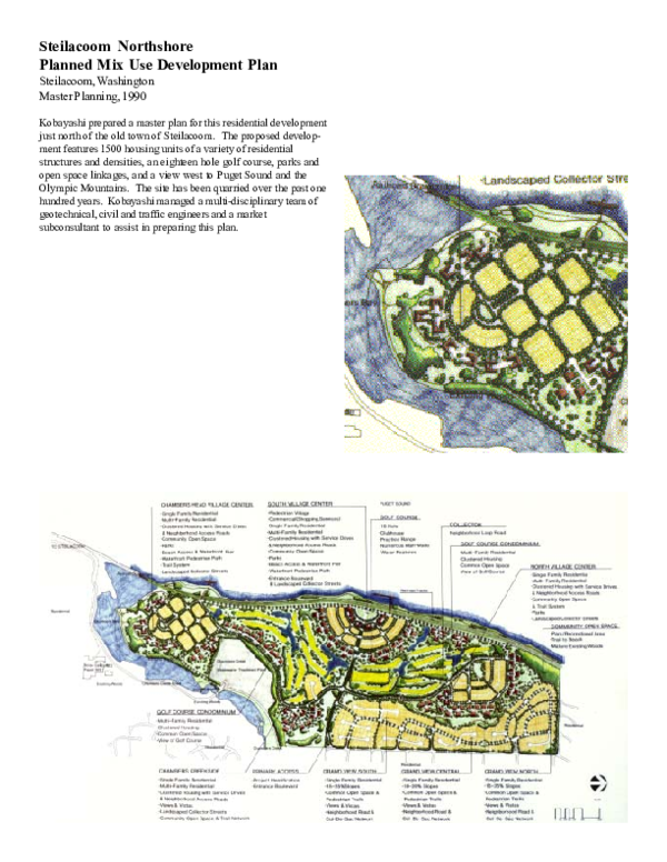 (PDF) Steilacoom Development Plan