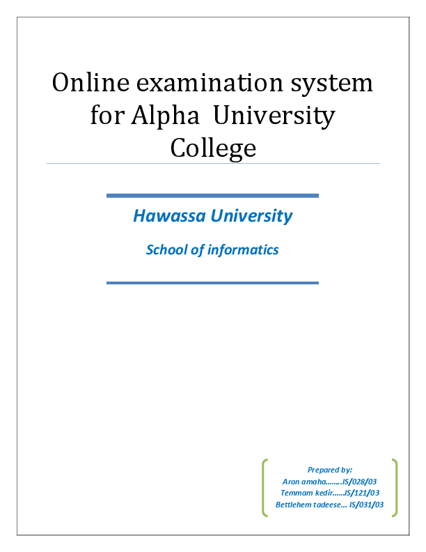 Gantt Chart For Online Examination System Chart Examples