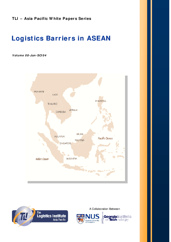 (PDF) Logistics Barriers in ASEAN Logistics Barriers in ASEAN TLI