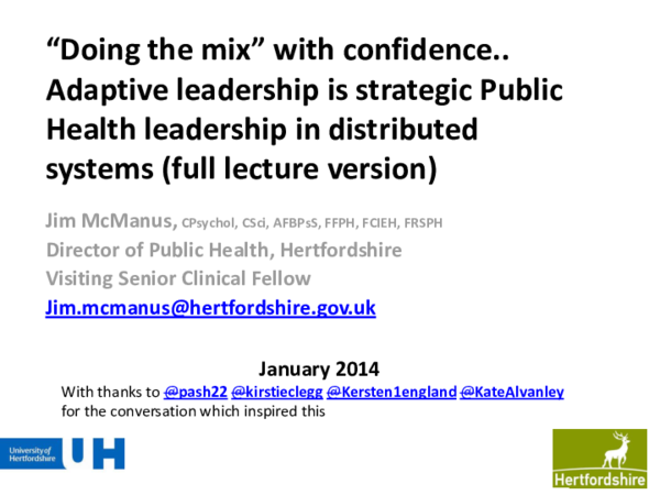 Adaptive leadership theory examples image