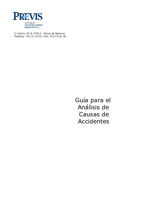 Pdf Posibles Acciones Preventivas Primeros Auxilios Acciones Tomadas