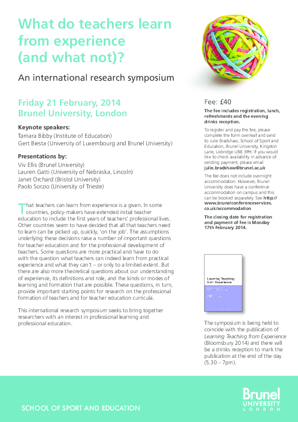 Meaningful experience essay example image