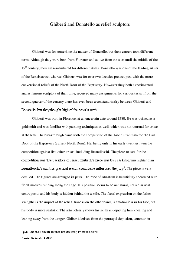 Donatello david image