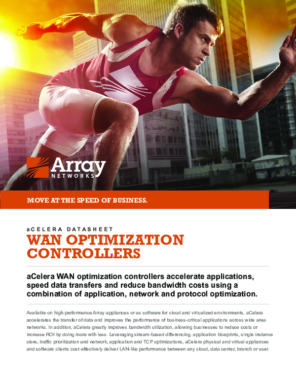 (PDF) WAN OPTIMIZATION CONTROLLERS