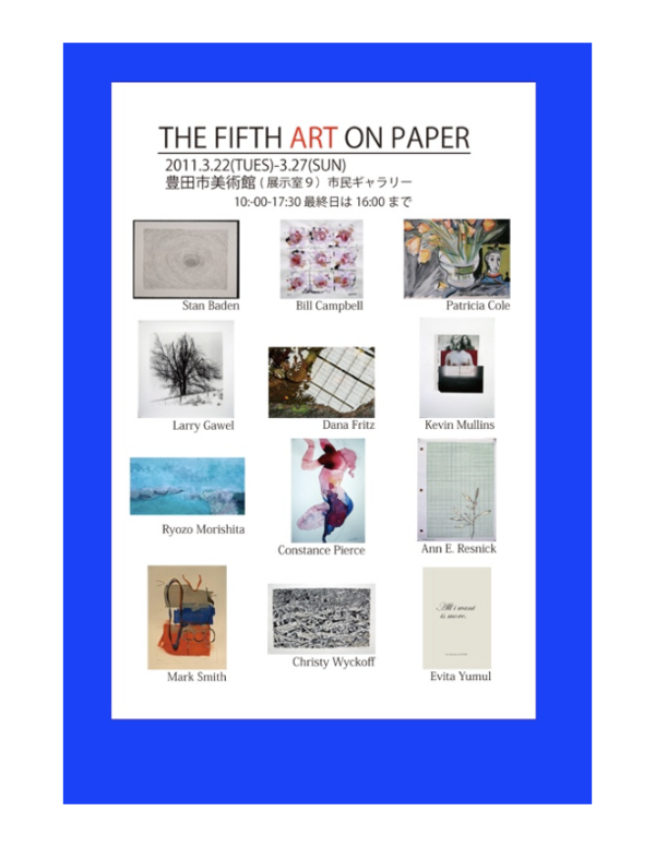 (PDF) Exhibition poster The Fifth Art on Paper, Museum of Art, Toyota