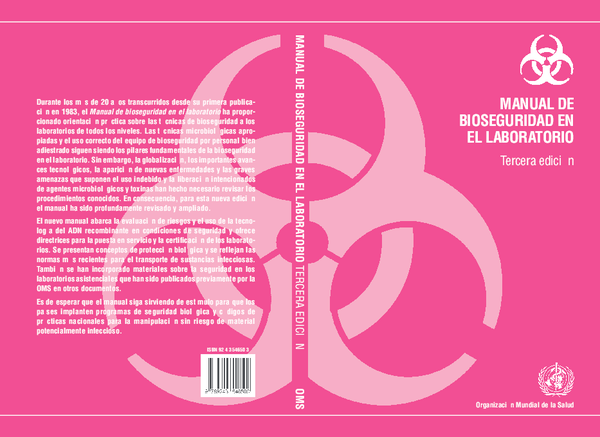 Que Es Un Manual De Bioseguridad www.academia.edu