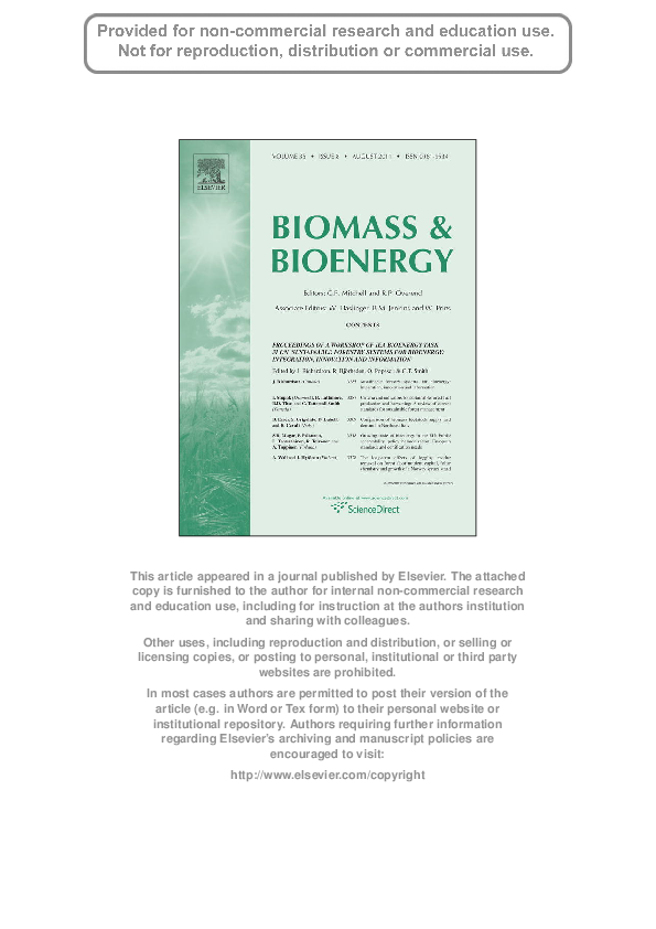 (PDF) Potential ecological impacts of switchgrass (Panicum virgatum L