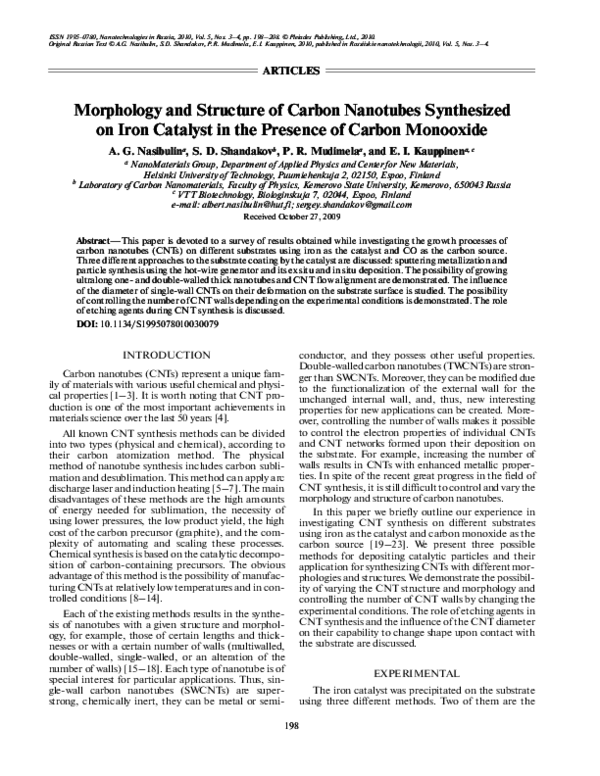 (PDF) Nasibulin Ni R 2010