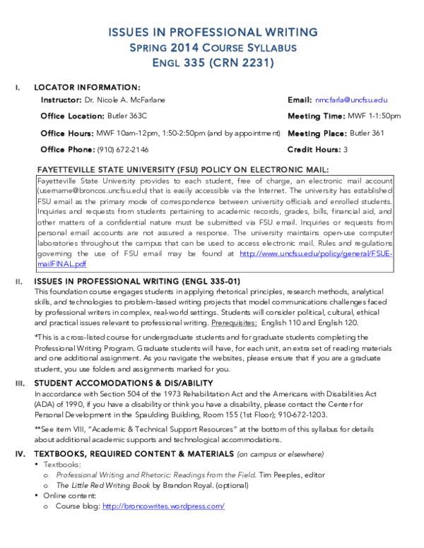 (PDF) Issues in Professional Writing — Works [Re]Cited Bronco Bloggers ...