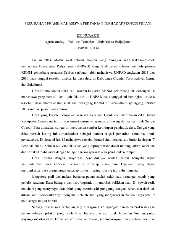 (DOC) PERUBAHAN 