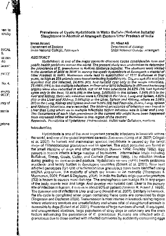 (PDF) Slaughtered in Abattoir at Azamgarh Eastern Utter Pradesh of