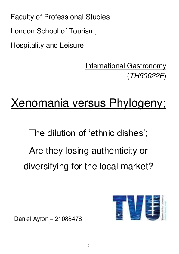 (PDF) Xenomania versus Phylogeny Daniel Ayton Academia.edu