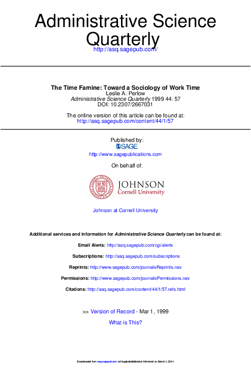 pdf-57-administrative-science-quarterly-the-time-famine-toward-a