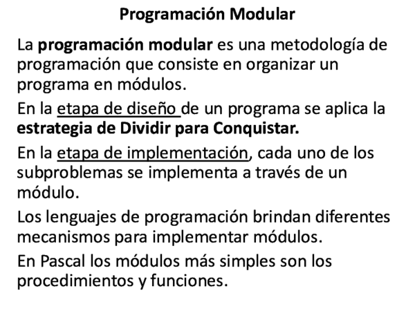 (PPT) 19 Programacion Modular
