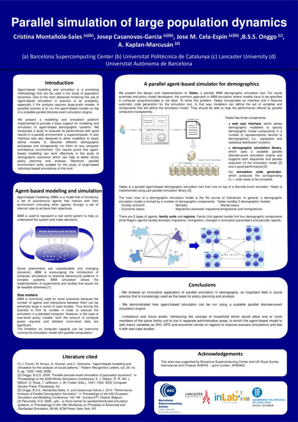 (PDF) Parallel simulation of large population dynamics