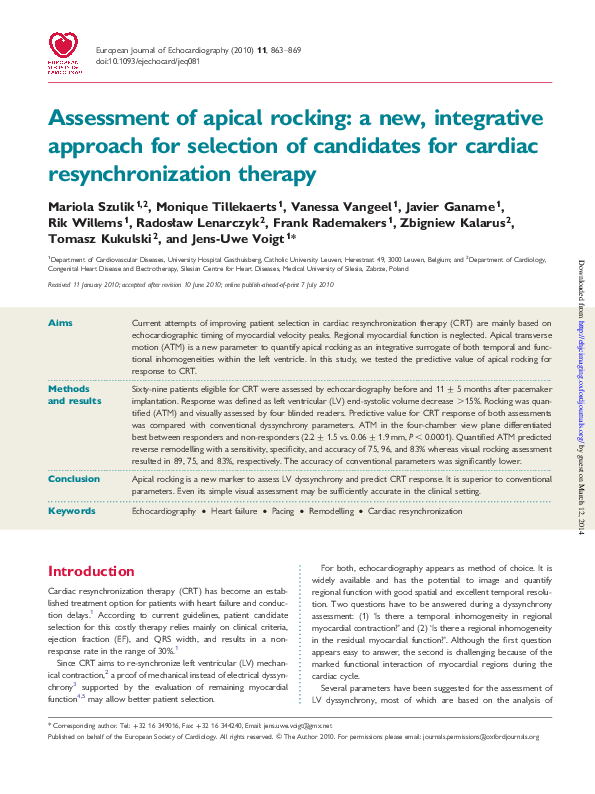 (PDF) Assessment of apical rocking: a new, integrative approach for ...