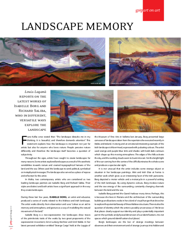 (PDF) Landscape Memory