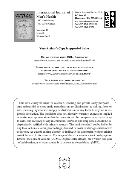 Masculinity studies books image