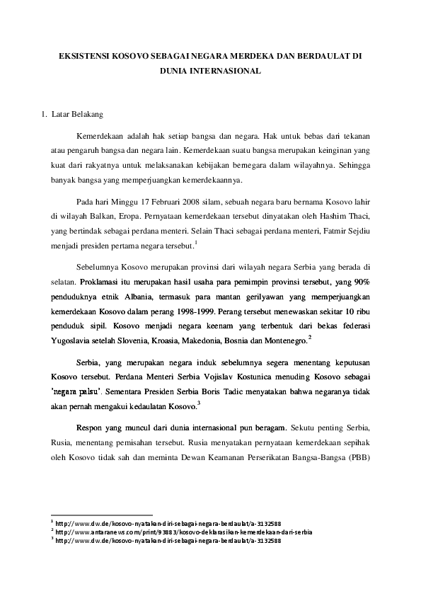 Contoh soal essay respon internasional terhadap proklamasi kemerdekaan indonesia 06 picture