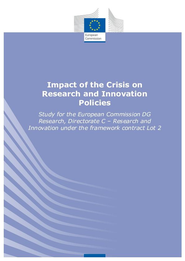 Impact of the crisis on research and innovation policies
