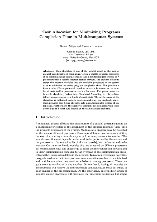 (PDF) Reliability oriented task allocation in heterogeneous distributed ...