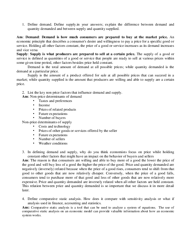 How to write economic analysis image