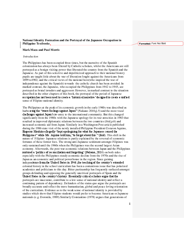 Japanese occupation in the philippines summary picture