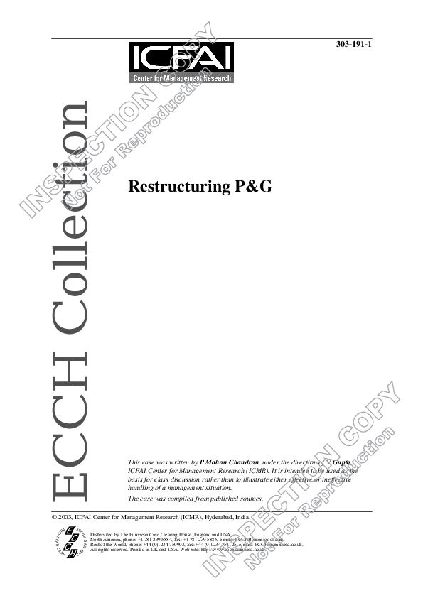 Pdf Restructuring P G Mubarak Shaikh Academia Edu