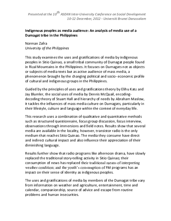 Dumagat tribe philippines picture