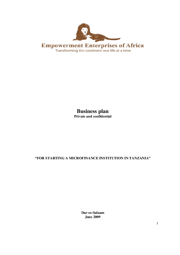 Tanzania business license picture