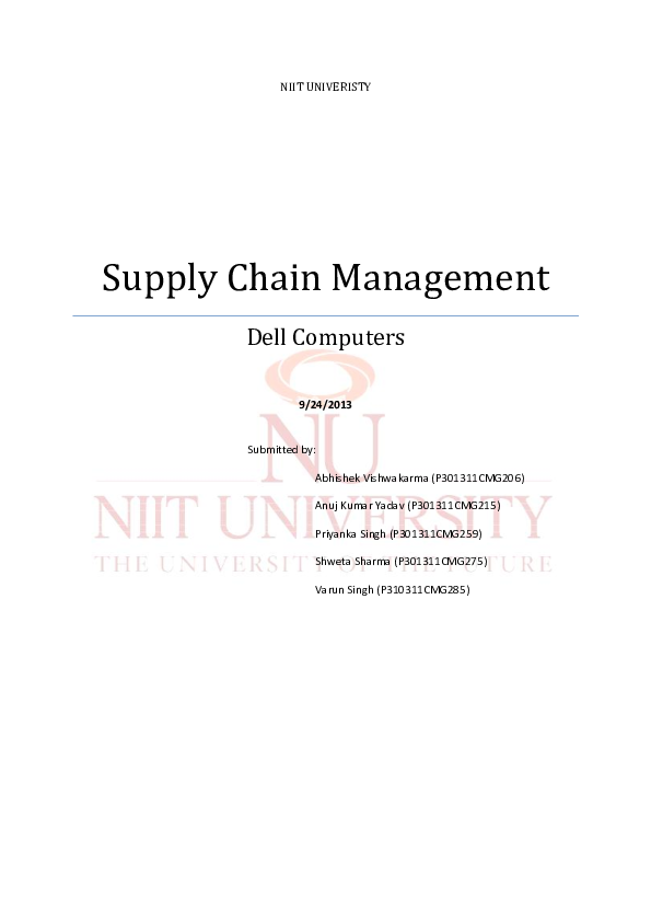 How can you make dell's supply chain more resilient than ever before picture