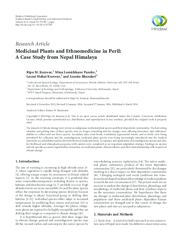 Ethnomedicine degree picture