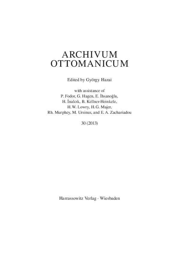 (PDF) DIPLOMACY BETWEEN OTTOMANS AND MAMLUKSPUBLISHED Cihan Muslu