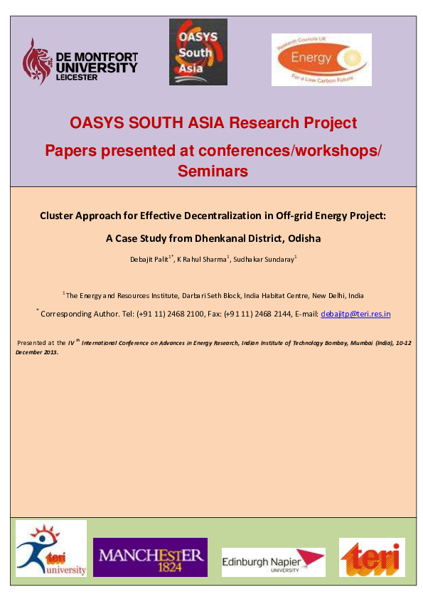 Research paper demo picture