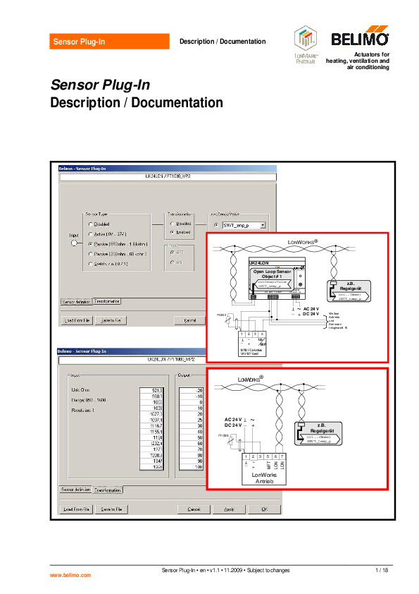 (PDF) Sensor Plug-In Description / Documentation Sensor Plug-In ...