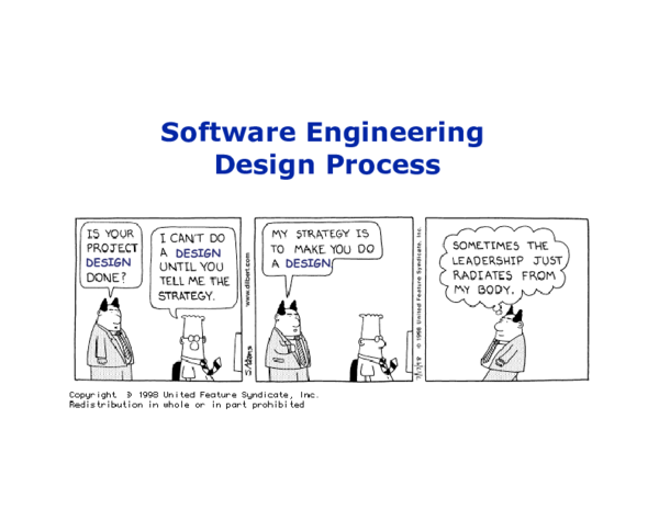 (PDF) Software Engineering Design Process