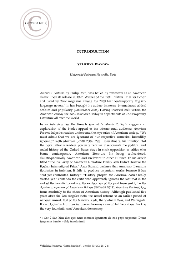 American pastoral review new yorker image